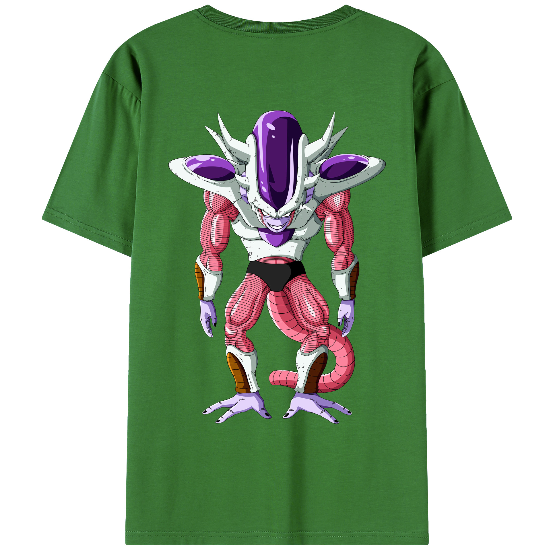 （画像用） ドラゴンボール フリーザ DRAGON BALL Frieza レディース半袖Tシャツ(バックプリント)